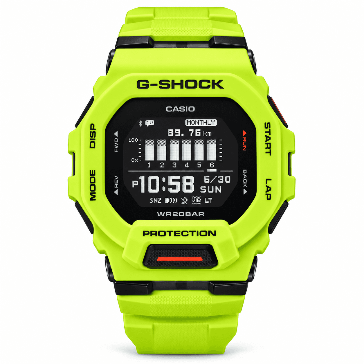 Relógio G-Shock Quartzo GBD-200-9DR